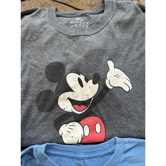 4 Men’s Tee Shirts Size‎ Large Disney, Salt Life, Hurley, And Nautica - Picture 4 of 6